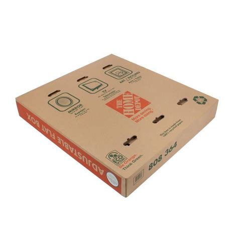 home depot tv electrical box|tv moving box 65 inch.